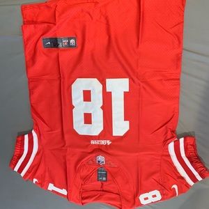 49ers stitched Dante Pettis size 48 jersey